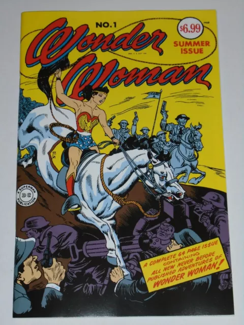 Wonder Woman 1  DC Facsimile Golden Age Reprint Comic Unread Mint