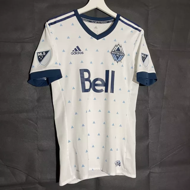 Vancouver Whitecaps Home Shirt 2017/2018 Adizero Player Issue Size Small