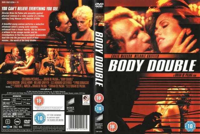 Brian De Palma's DER TOD KOMMT ZWEIMAL --- Body Double --- Uncut --- FSK 18 ---