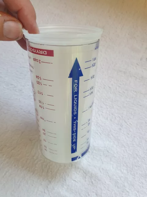 The Pampered Chef Measure-All Cup #2225 For Liquid, Dry, & Solid Ingredients