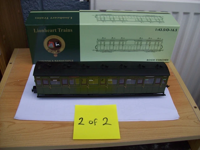 LYNTON BARNSTAPLE SOUTHERN All Third coach in 7mm Narrow Gauge 16.5 £89 ...