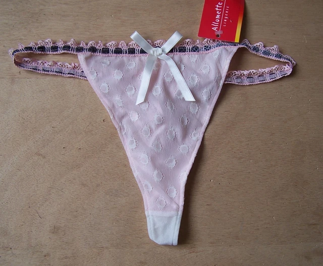 String Lingerie Simone Perele Allumette Taille 40 FR - Neuf Avec étiquettes, Couleur Turquoise, Sous-vêtement élégant