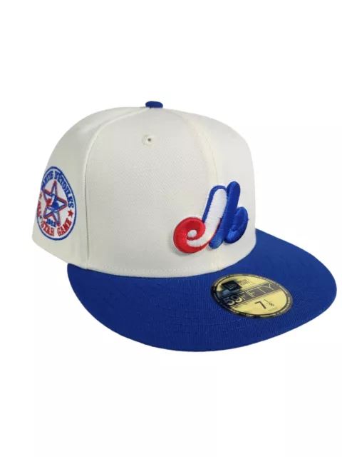 New Era Montreal Expos 1982 All-Star Game Patch 59fifty Fitted Size 7 1/8 New