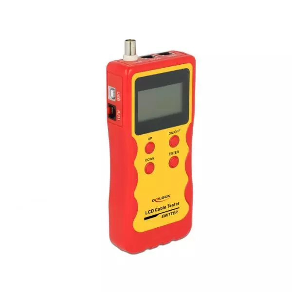 Delock 589757 DeLOCK 86108 tester per cavo di rete Giallo, Rosso