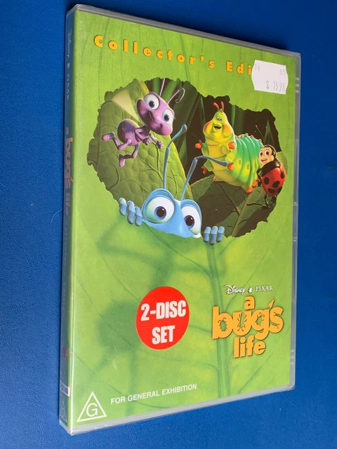 A BUG’S LIFE. 2 Disc Set. Collectors Edition -:- In Unopened As New ...