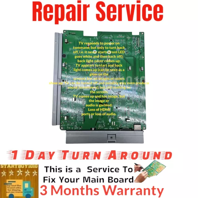 REPAIR SERVICE EBT61438207 (EAX63969204) ​for 47LW5600  MAIN BOARD ebt61456509 2