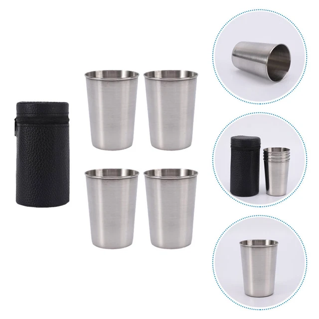 Vaso de vino portátil taza de agua aislada vaso de vino copa de whisky vasos