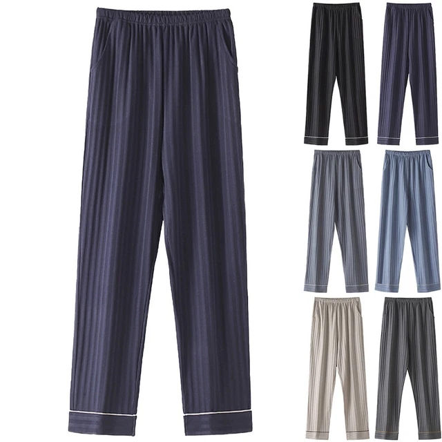 Pigiama da uomo pantaloni da uomo pigiama pigiama palestra pantaloni da casa tasche