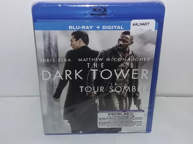 The Dark Tower (Blu-ray, Canadian, Bilingual, Idris Elba) NEW