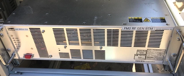 DAIHEN RF GENERATOR RGA-400 A C2 PLASMA AMAT APPLIED MATERIALS 
