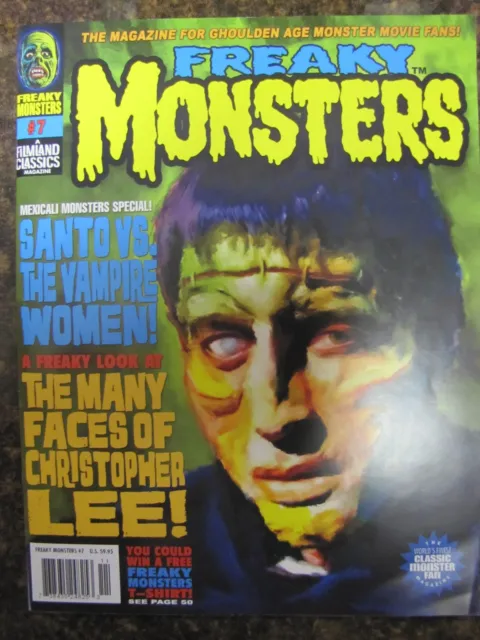 Freaky Monsters # 7 The Many Faces of Christopher Lee