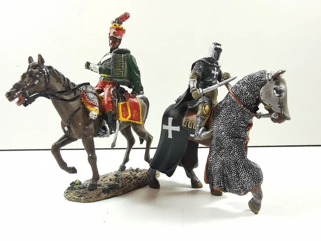 Personnages en plomb jeu d'échecs (jccollections95