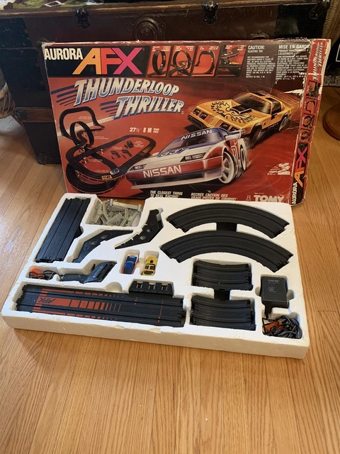 VINTAGE TOMY 8610 AURORA AFX THUNDERLOOP THRILLER SLOT CAR SET Untested 99.99 PicClick