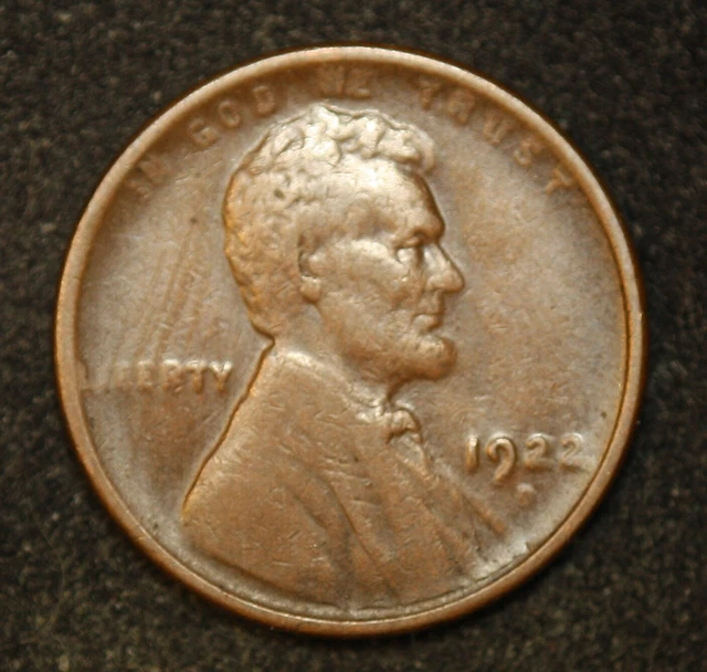 1922-D Lincoln Wheat Cent Penny VF  Better Date Mussy Dies I Combine Shipping