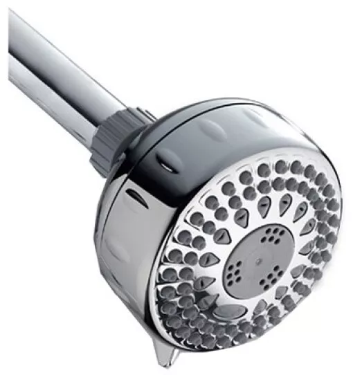 Water Pik TRS523E Elements Showerhead, Fixed-Mount, 5 Settings, Chrome Finish -