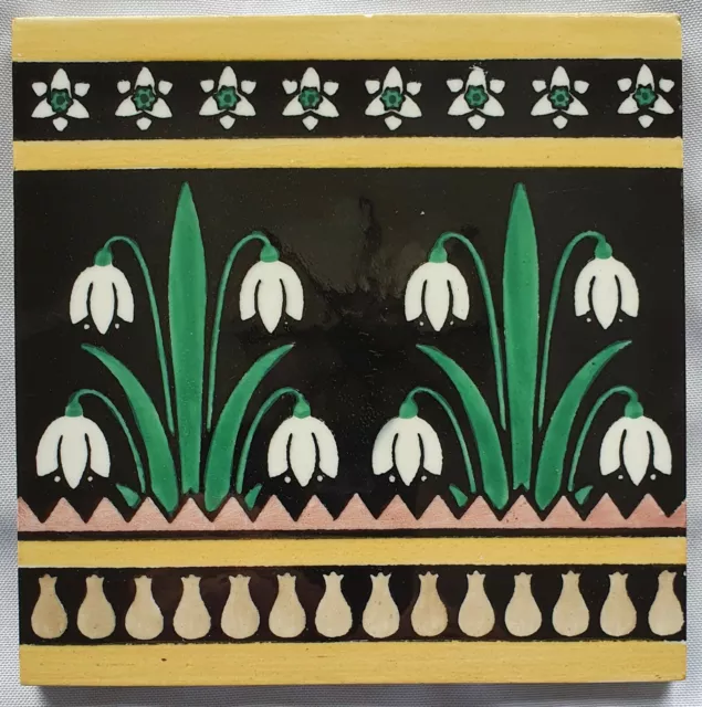 Original Minton Tile. (DR CHRISTOPHER DRESSER)