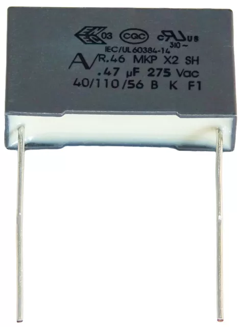 1X 1,5ΜF 275V~ AV MKP X2 SH R.46 (1,5uF,1500nF,yF, condensadores,  condensador)F126 EUR 4,99 - PicClick ES