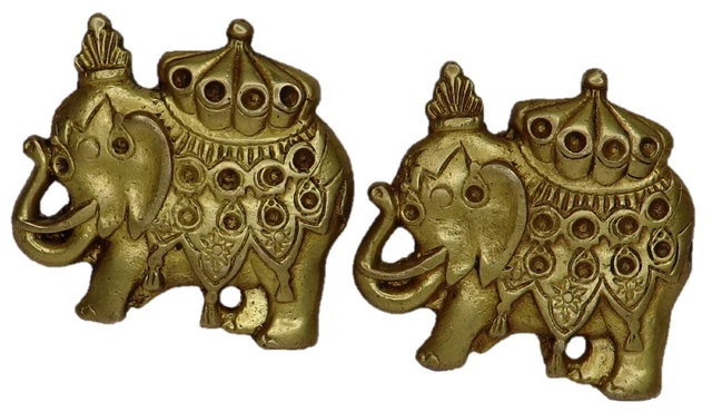 Elephant Door Handle Antique Style Handcrafted Brass Drawer Wardrobe Pull Knob