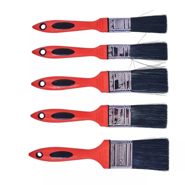 Paint Brush Set No Bristle Loss Paint Brushes Advanced Decorating DIY(Pack of 5)