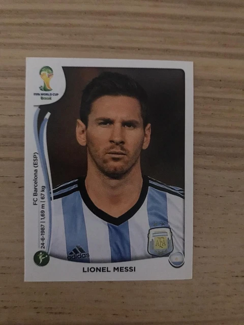 Panini WM 2014 Messi Sticker Nr.430 Lionel Messi Argentinien FIFA World Cup WC 1