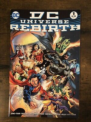 DC Universe Rebirth #1b Ivan Reis Variant One Shot DC Comics Jul, 2016 9.0 VF/NM
