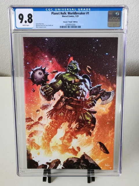 Planet Hulk: Worldbreaker #1 Mico Suayan Virgin Variant CGC 9.8