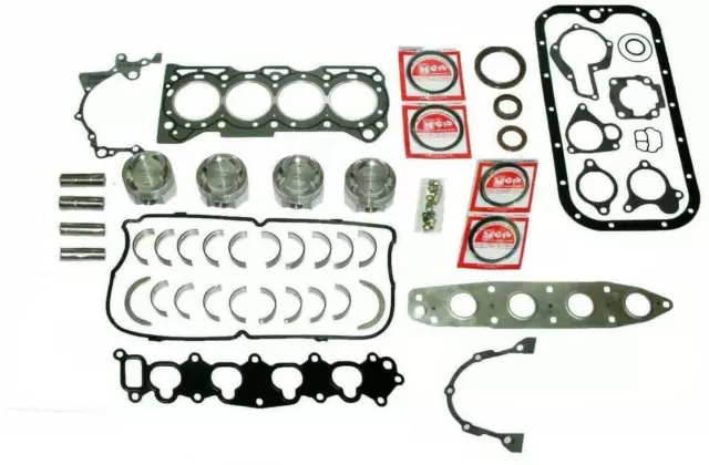 Suzuki Samurai SJ413 G13BB 16V Engine Rebuild Kit Pistons Gaskets Rings Bearing