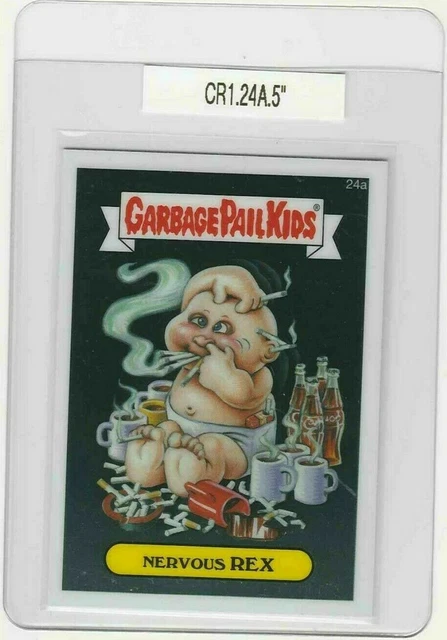 Garbage Pail Kids Nervous Rex 24a GPK Topps 2013 Chrome Series 1