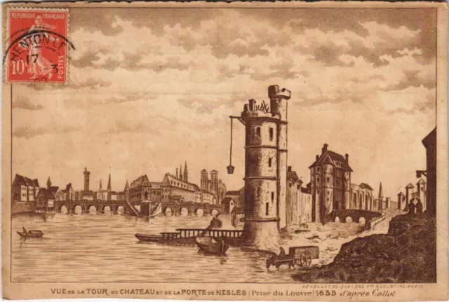 CPA Ancien PARIS Tour du Chateau et de la Porte de Nesles (283476)