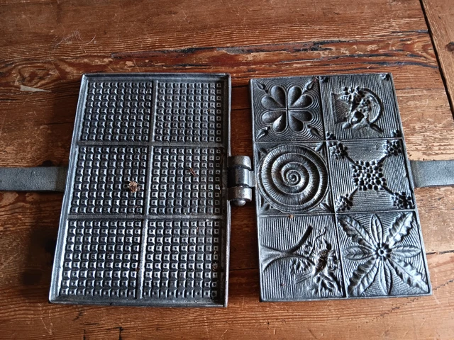 Moules à Gaufres En Silicone En Forme De Cœur - 2 Pièces - Pour Air Fryer, Four Et Micro-ondes | Gaufrier Antiadhésif Réutilisable