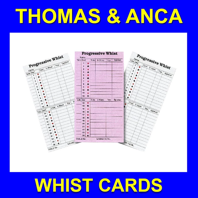 progressive-whist-score-cards-100-pack-3-99-picclick-uk for Free Printable Court Whist Score Sheets PROGRESSIVE WHIST SCORE cards - 100 pack £3.99 - PicClick UK for Free Printable Court Whist Score Sheets