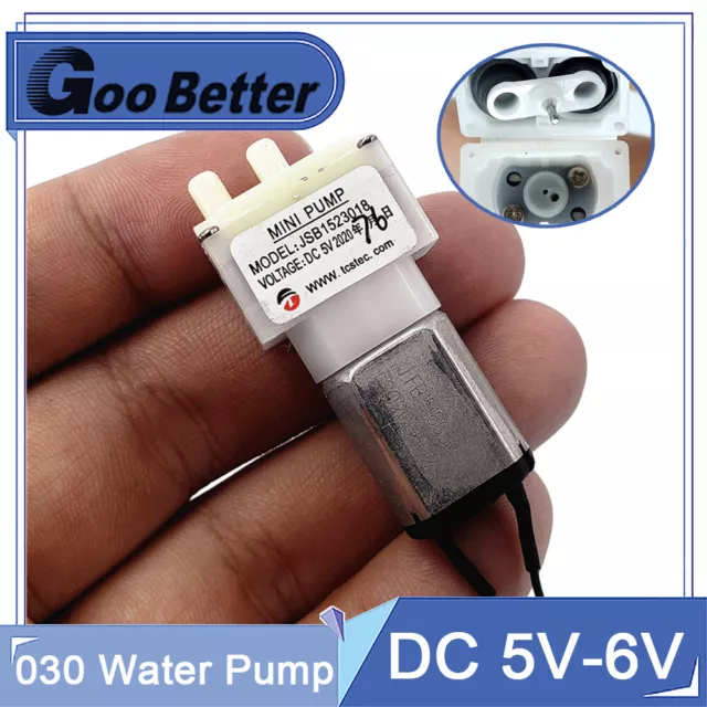 Mini 030 Motor Water Pump DC 5V-6V Vacuum, Diaphragm Negative Pressure Pumps