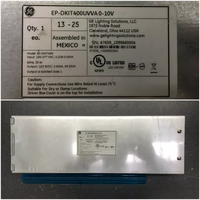 Ge Ep-Dkit400 Ep-Dkit400Uvva 0-10V