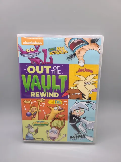 Nickelodeon - Out of the Vault REWIND (DVD, 2018) Cat Dog & More