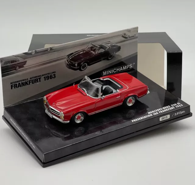 Minichamps 436032250 Mercedes Benz 230 SL Pagode W113 Bj.1963, 1:43, OVP, K083