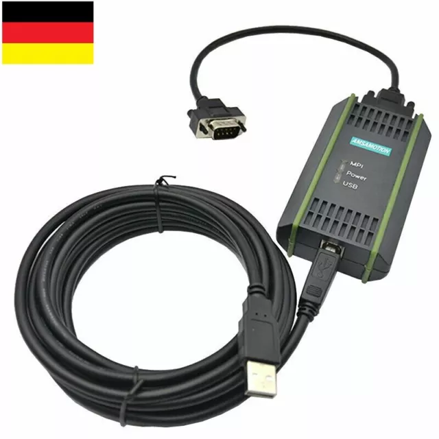 A2 PC USB Programmierkabel für Siemens Simatic S7-200 S7-300 6ES7 972-0CB20-0XA0