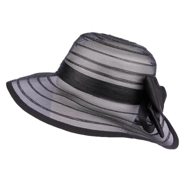 Chapeau D'hiver Noir En Angora Et Acrylique - Taille Unique - Neuf Avec étiquettes
