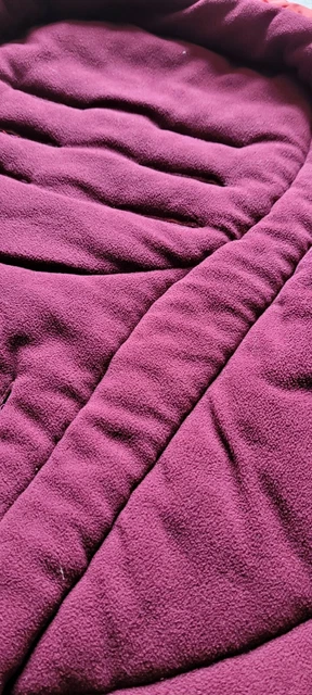 Mamas and Papas kaltes Wetter gemütliche Fußmuff in rot lila Vlies Ocarro Sola 8