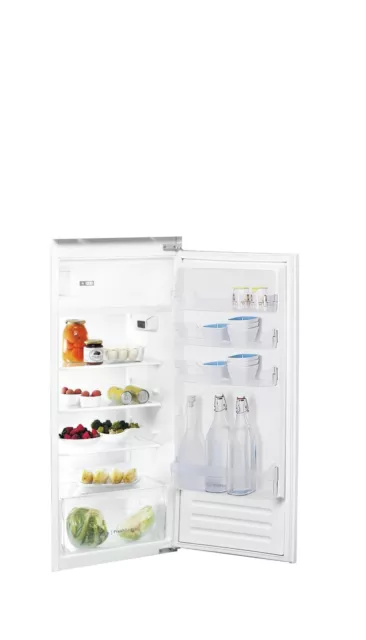 Indesit SZ 12 A2D/I 2 frigo combine Intégré 189 L E Acier inoxydable