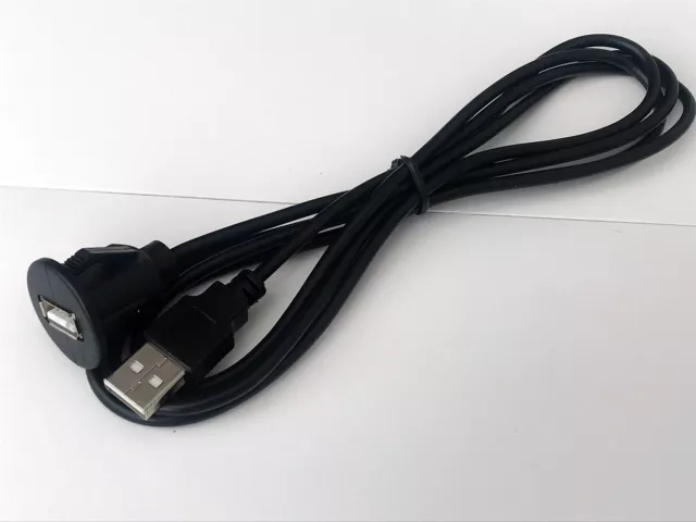 Coche Radio Estéreo Tablero Superficie Empotrado USB - USB Cable Alargador