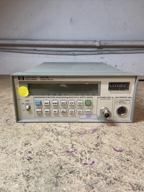 Hewlett Packard HP 437B Power Meter UNTESTED