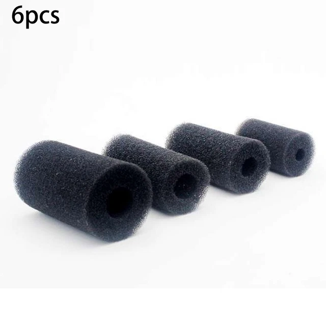 Ambiente acquario sano 6 pz scatola filtro traboccante pre filtro schiuma spugna
