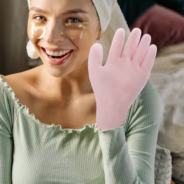 Women Gloves for Dry Hand Moisturizer Elasticity