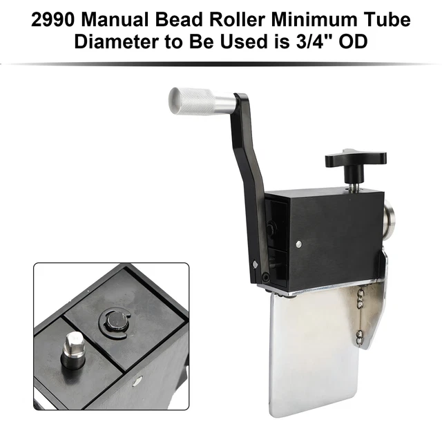 Il diametro minimo del tubo a rullo manuale 2990 da utilizzare è 3&4" OD