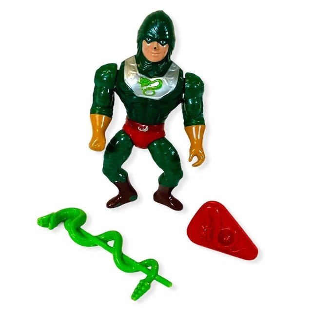 VINTAGE KING HISS HeMan Masters of the Universe MOTU 1985 COMPLETE 64