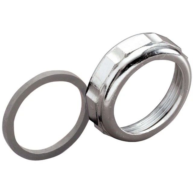 Do it 1-1/2 In. x 1-1/2 In. Die-Cast Slip Joint Nut and Washer 495352 SIM