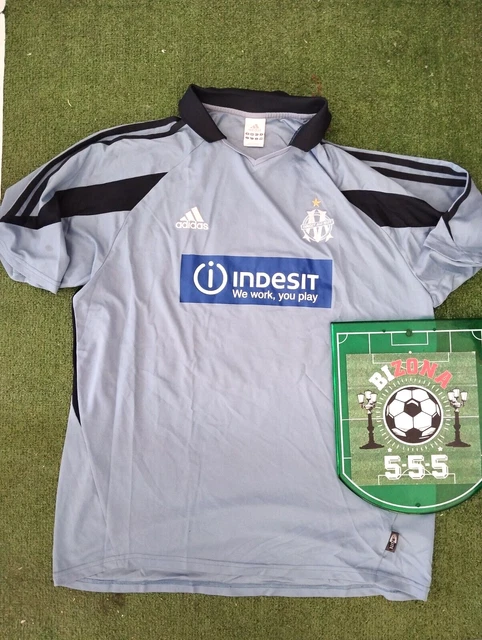 Olympique Marseille Il Terzo maglia di calcio 2004 - 2005. Sponsored by Olympique Marseille Il Terzo maglia di calcio 2004 - 2005. Sponsored by