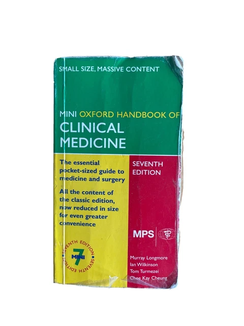 Oxford Handbook of Clinical Medicine (Mini Edition) (Oxford Handbooks Series), V