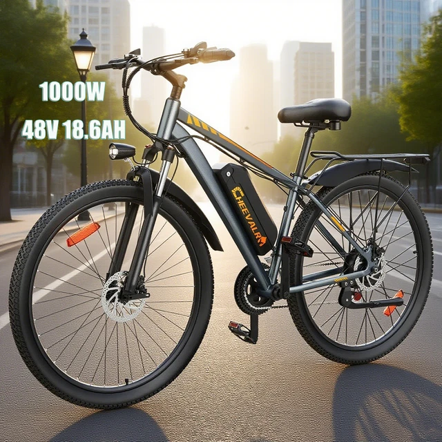 Bicicleta Eléctrica CHEEVALRY C29 29 Pulgadas, 48V 18.6Ah, Autonomía 90km, Cuadro Aluminio