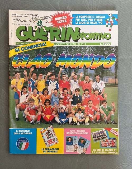Guerin Sportivo Juin 1993 – Magazine Italien Milan – Occasion